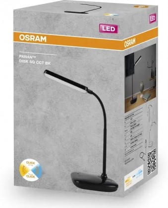 Светильник OSRAM LEDVANCE Panan Disk SQ 12W 3CCT DIM черный светодиодный