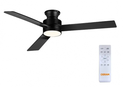 Світильник з вентилятором OSRAM Ceiling Blade Fan 18W 3000-6000К DIM з пультом керування