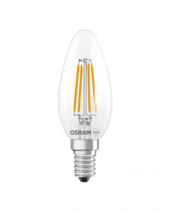 Лампа OSRAM VALUE CLB75 7.5W/827 230V FIL E14 светодиодная