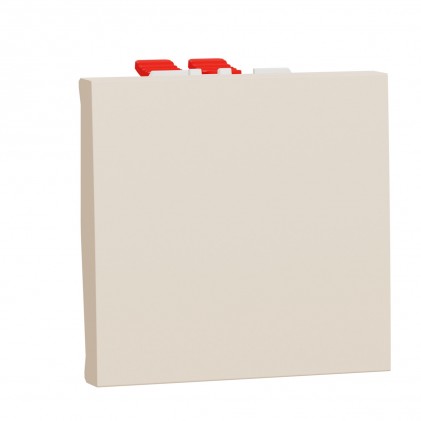 Выключатель (перекрестный) SCHNEIDER Unica NEW 1 кл. 2 мод. 10А сх.7 бежевый