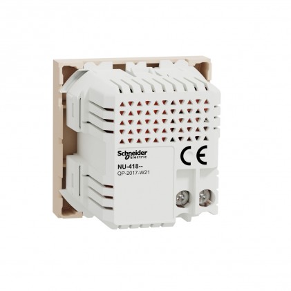 Розетка USB подвійна SCHNEIDER Unica NEW type A, 2.1А, 2 мод. бежева