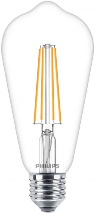 Лампа PHILIPS LEDClassic 6-60W ST64 E27 830 CL ND FIL светодиодная