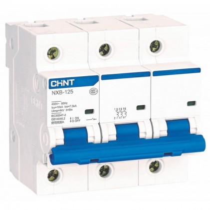 Автовыключатель CHINT NXB-125 3P C80 10kA