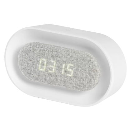 Ночник часы OSRAM LEDVANCE CLOCK DIM USB WT