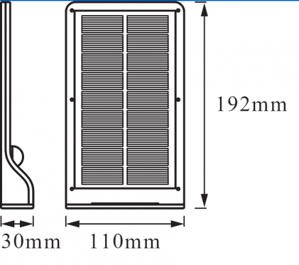 Світильник OSRAM DoorLED Solar Sensor WT світлодіодний