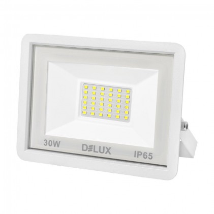 Прожектор DELUX FMI 11 LED 30 Вт 220В 6500К IP65 белый светодиодный