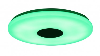 Світильник DELUX LCS-005 Moon 72W+5W 3000К/4000K/6000K RGB світлодіодний круглий