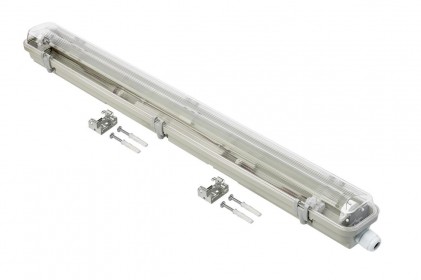 Светильник DELUX LED PC7 SLIM 1*600 G13 IP65 светодиодный влагозащищенный без ламп