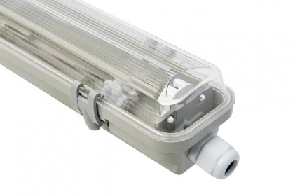 Светильник DELUX LED PC7 SLIM 1*600 G13 IP65 светодиодный влагозащищенный без ламп