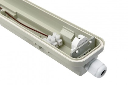 Светильник DELUX LED PC7 SLIM 1*600 G13 IP65 светодиодный влагозащищенный без ламп