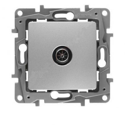 Розетка TV LEGRAND Etika звезда 2дБ 0-2400 мГц алюминий