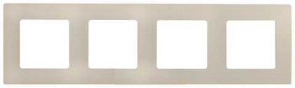 Рамка LEGRAND Etika 4 поста слоновая кость