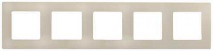 Рамка LEGRAND Etika 5 постов слоновая кость
