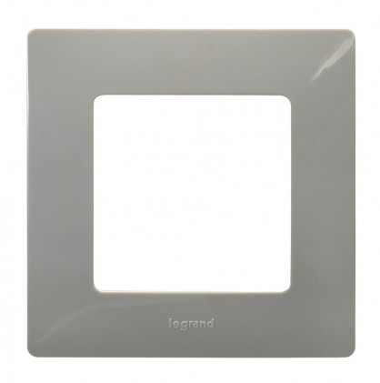 Рамка LEGRAND Etika 1 пост светлая галька
