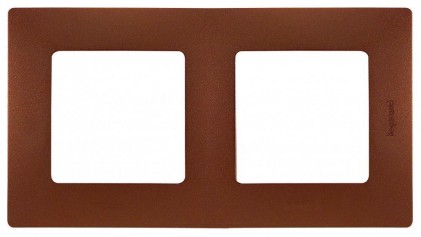 Рамка LEGRAND Etika 2 поста какао