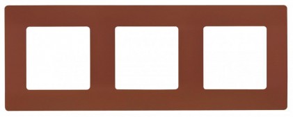 Рамка LEGRAND Etika 3 поста какао