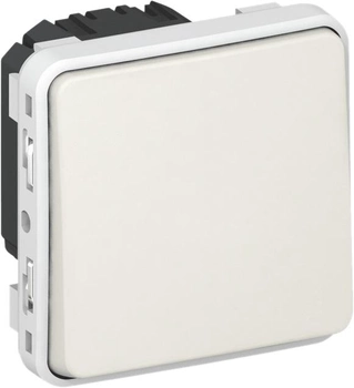 Выключатель/переключатель LEGRAND Plexo 1-клавишный (6+6) IP55 белый