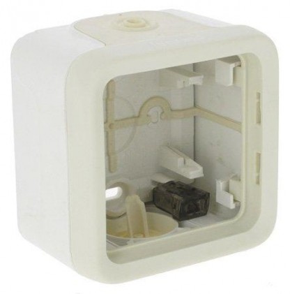 Коробка LEGRAND Plexo 1-местная для внешнего монтажа IP55 белая