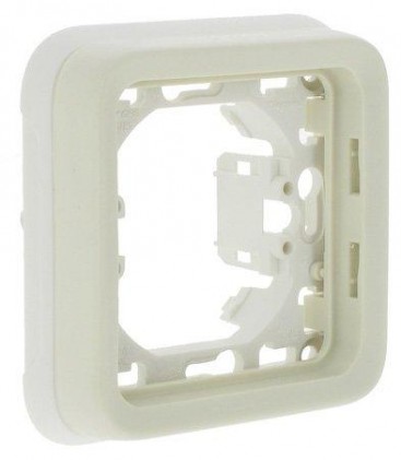 Суппорт с рамкой LEGRAND Plexo 1-местный IP55 белый