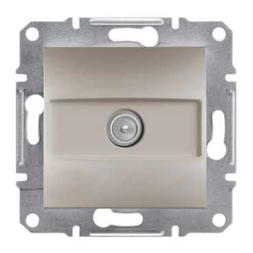 Розетка SCHNEIDER ASFORA EPH3200169 TV кінцева (1 дБ) бронза