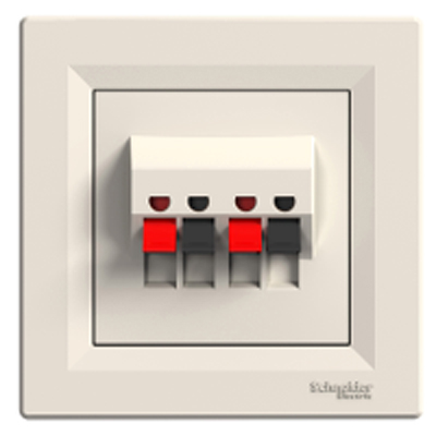 Розетка SCHNEIDER ASFORA EPH5700123 аудіо кремовий