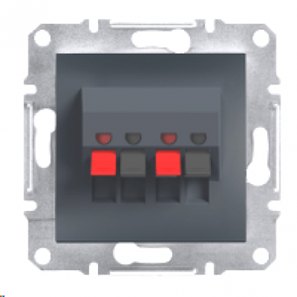 Розетка SCHNEIDER ASFORA EPH5700171 аудіо антрацит