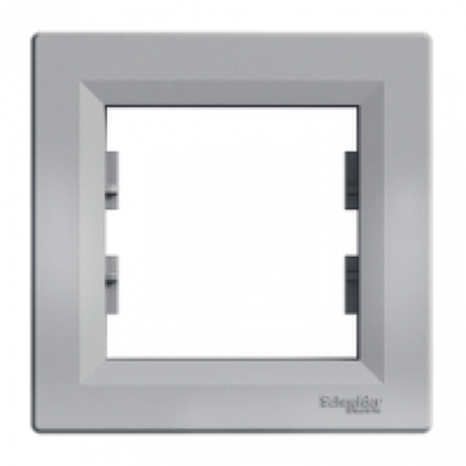 Рамка SCHNEIDER ASFORA EPH5800161 одинарная алюминий