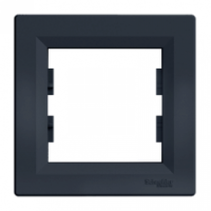 Рамка SCHNEIDER ASFORA EPH5800171 одинарная антрацит