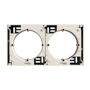 Рамка SCHNEIDER ASFORA EPH6100223 коробка для зовнішнього монтажу складальна кремова