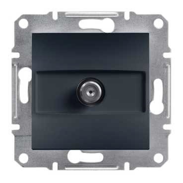 Розетка SCHNEIDER ASFORA EPH3700171 SAT кінцева (1 2 дБ) антрацит