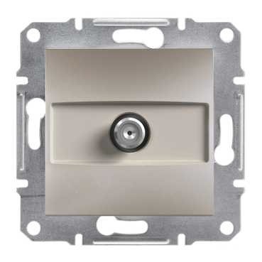 Розетка SCHNEIDER ASFORA EPH3700169 SAT кінцева (1 2 дБ) бронза