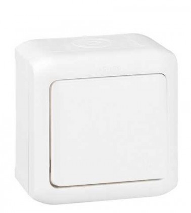 Выключатель LEGRAND Forix наружного монтажа 1-клавишный (сх.1) IP44 белый