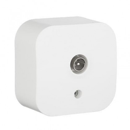 Розетка TV LEGRAND Forix IP20 накладного монтажа белая