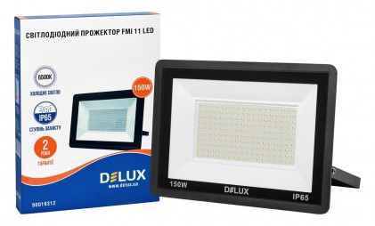 Прожектор DELUX FMI 11 LED 150 Вт 220В 6500К IP65 светодиодный