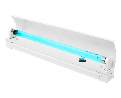 Светильник DELUX FLP2 1*15 з односторонним отражателем (без лампы)