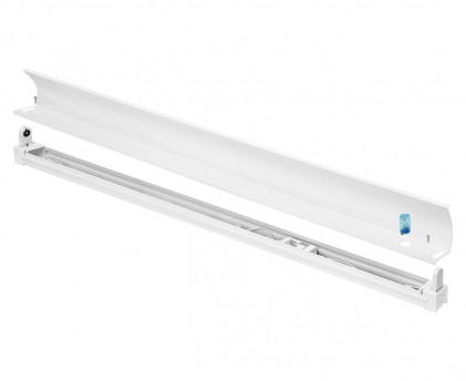 Светильник DELUX FLP2 1*40 з односторонним отражателем (без лампы)