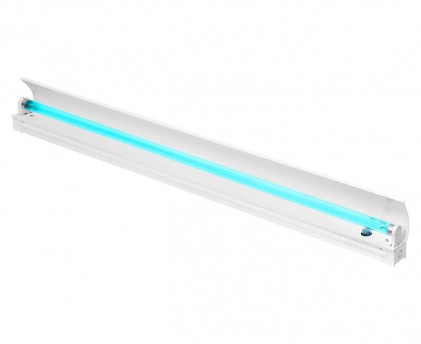 Светильник DELUX FLP2 1*40 з односторонним отражателем (без лампы)