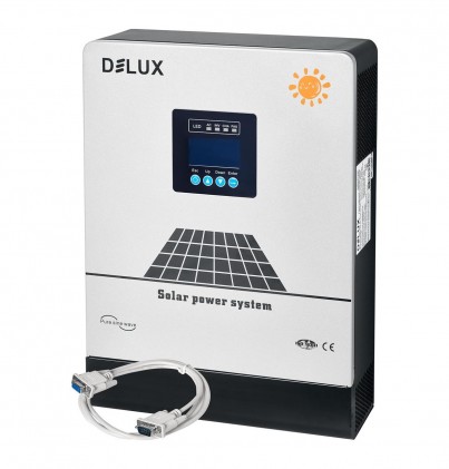 Гибридный солнечный инвертор DELUX NKH-PRO-5KW 48V 80А MPPT с функцией заряда
