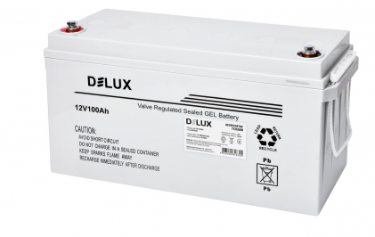 Аккумулятор DELUX LB 12V 100AH гелевый