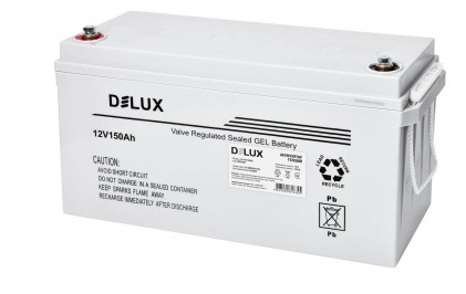 Акумулятор DELUX LB 12V 150AH гелевий