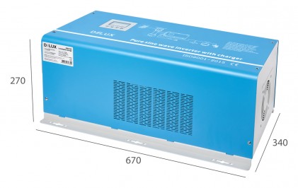 Инвертор Delux FT-8KW 48V 220V AC с функцией заряда