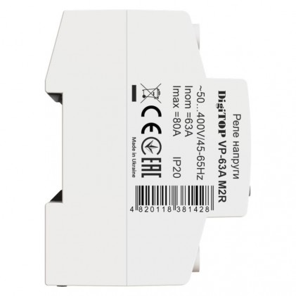 Реле напряжения DigiTOP VP-63A M2W термозащита