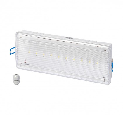 Светильник DELUX REL-201 (3.7V 1.2Ah) 10LED аварийный светодиодный