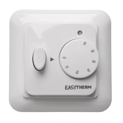 Терморегулятор поворотний Easytherm Easy Mech 16А 3200Вт білий