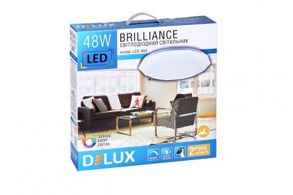 Світильник DELUX LCS-003 Brilliance 48W 3000/6000K+пульт світлодіодний круглий