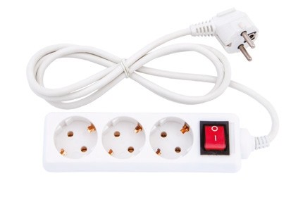Удлинитель DELUX G3JS 5м с заземлением и выключателем