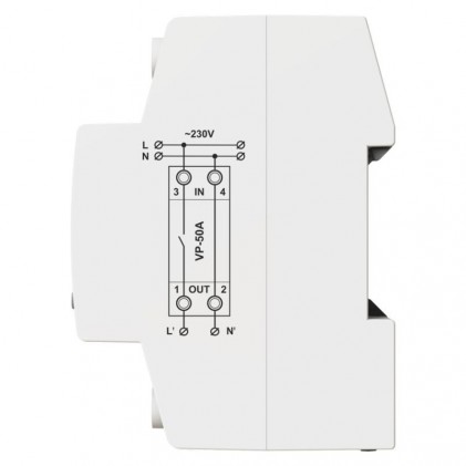 Реле напряжения DigiTOP VP-50A M2W термозащита