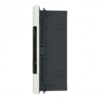 Щит пластиковий SCHNEIDER Easy9 EU врізний 1 ряд 18 модулів димчасті двері