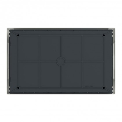 Щит пластиковий SCHNEIDER Easy9 EU врізний 1 ряд 18 модулів димчасті двері