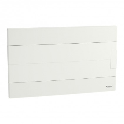 Щит пластиковий SCHNEIDER Easy9 EU вбудований 1 ряд 18 модулів біла двері